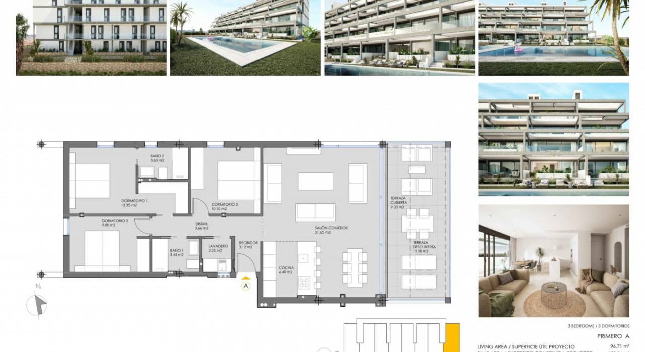 New Build - Apartment/Flat - Cartagena - Mar de Cristal