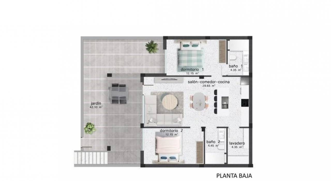 New Build - Bungalow - Pilar de la Horadada