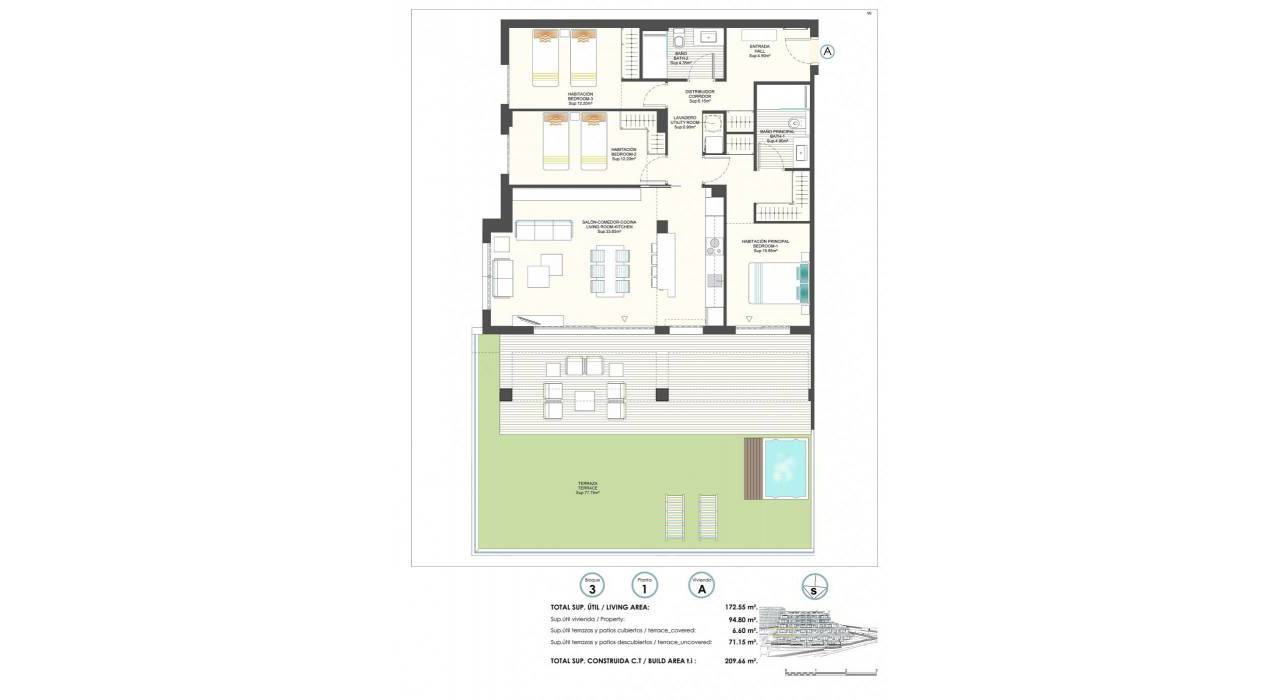 New Build - Wohnung - Finestrat - Seascape resort