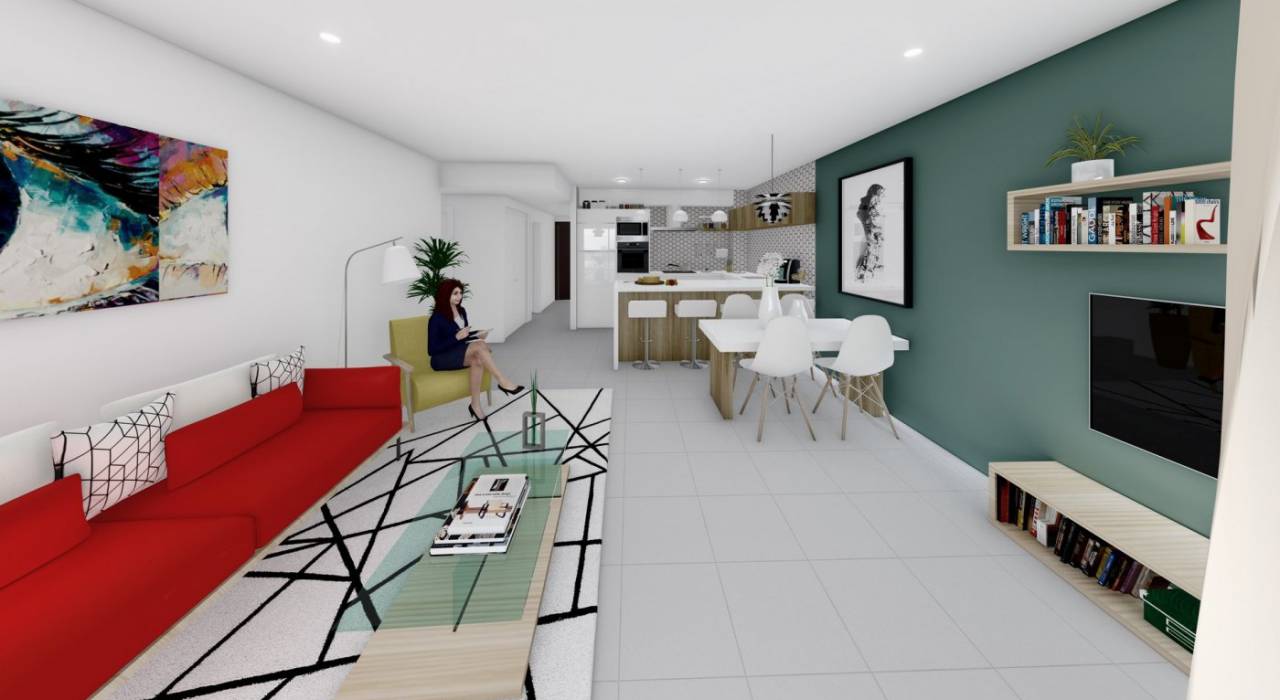 New Build - Wohnung - Los Alcazares - Plaza 525