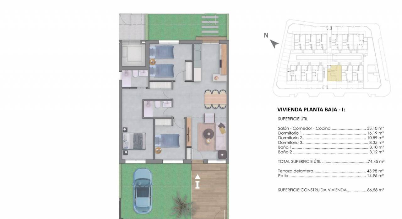 New Build - Wohnung - Pilar de la Horadada