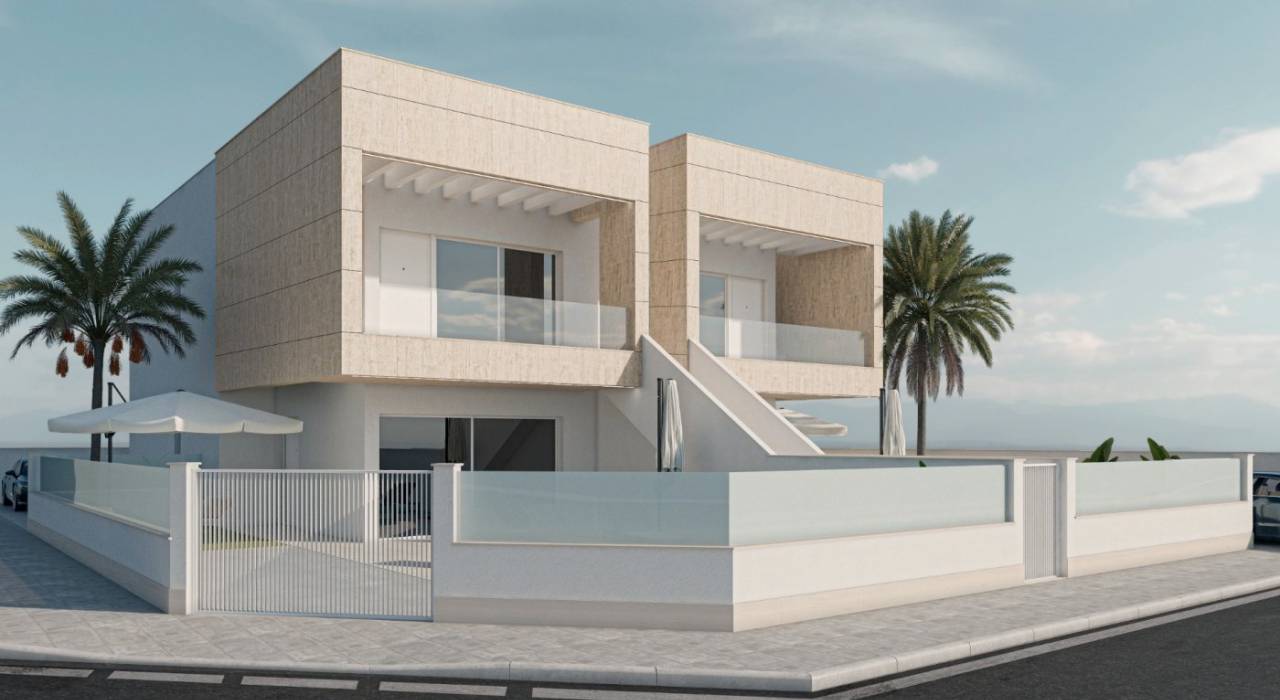 Nouvelle construction - Maison de ville - Santiago de la Ribera - Playa los Castillicos