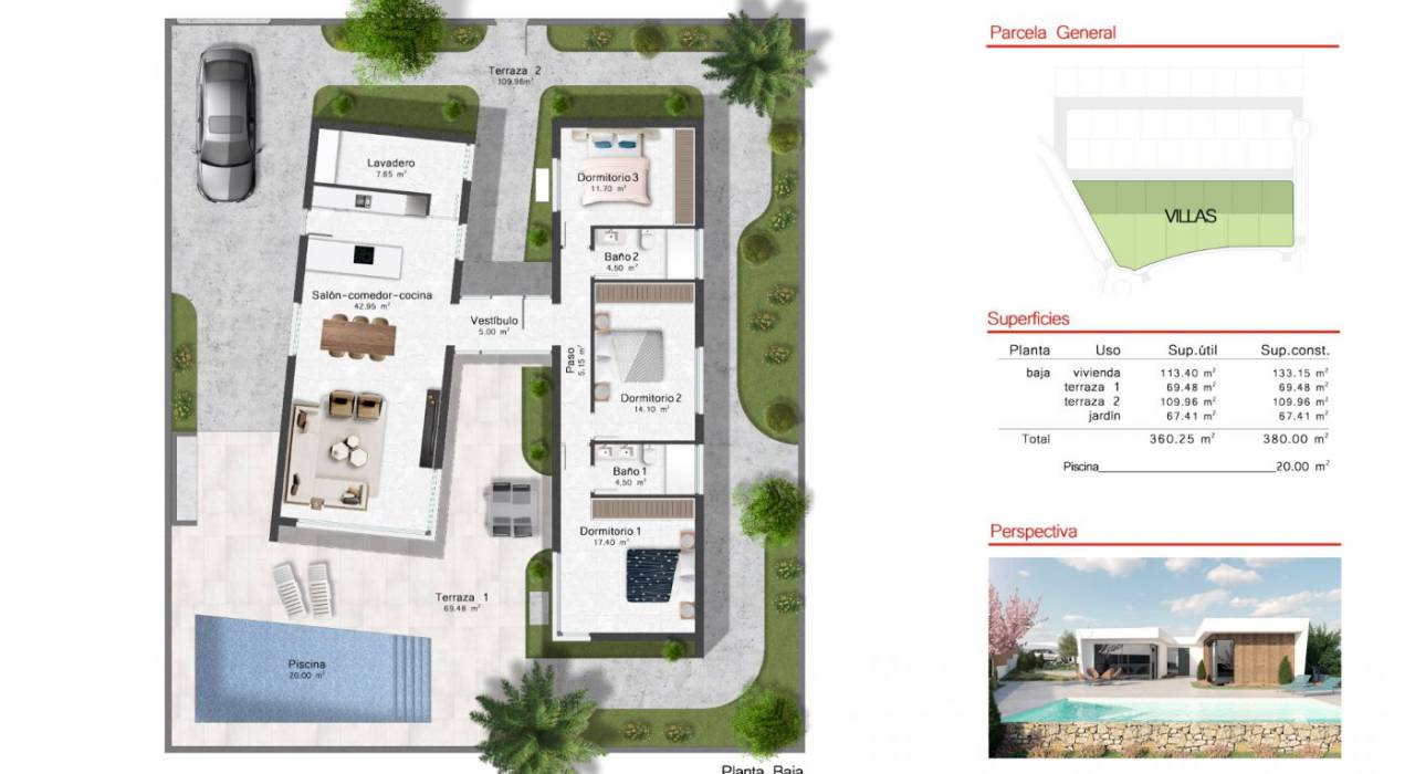 Nouvelle construction - Villa - Baños y Mendigo - Altaona Golf and Country Village