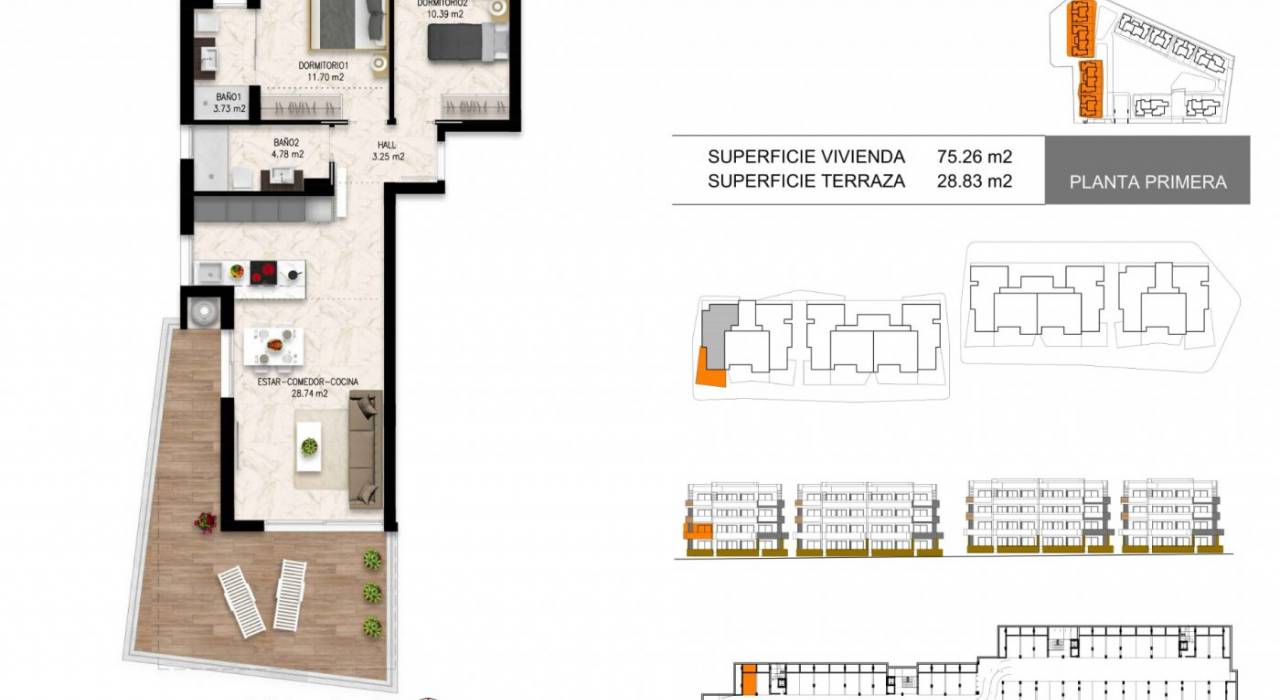 Nueva construcción  - Apartamento/Piso - Orihuela Costa - Playa Flamenca