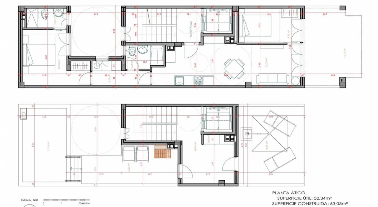 Nueva construcción  - Ático - Torrevieja - Playa del Cura