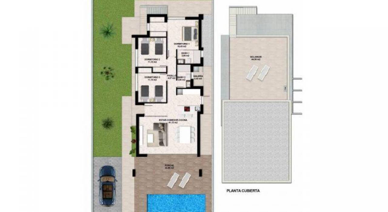 Nueva construcción  - Villa - Torrevieja - Torreta Florida 