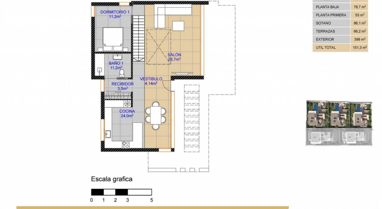 Nybygg - Villa - Ciudad Quesada