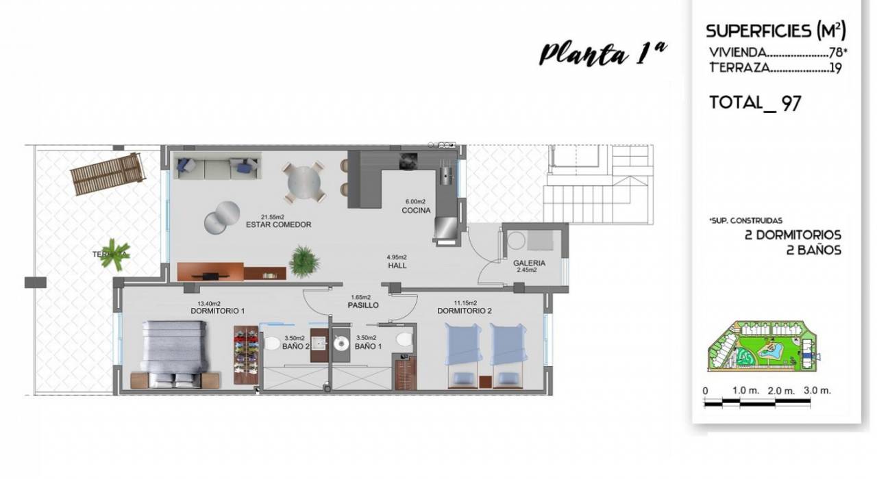 Pierwotny - Apartament - Guardamar del Segura - El Raso