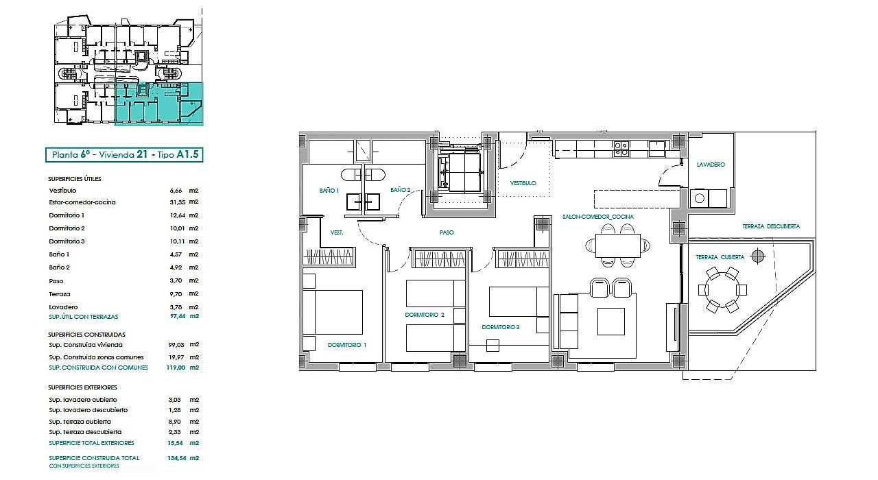 Vente - Appartement - El Campello