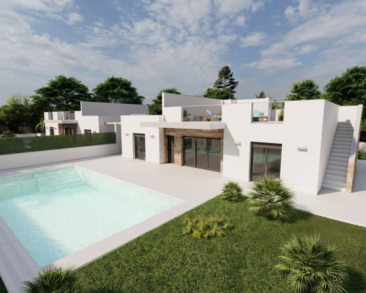 Villa - Nouvelle construction - Torre Pacheco - Roldán	