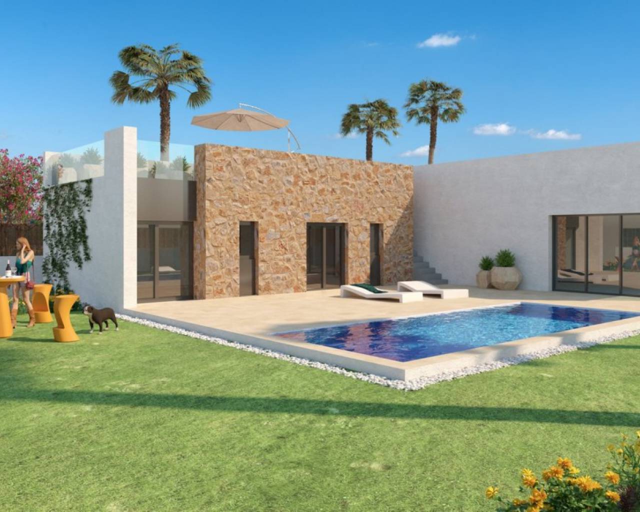 Villa - Nueva construcción  - Algorfa - La finca golf