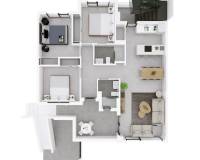 New Build - Apartment/Flat - Santiago de la Ribera