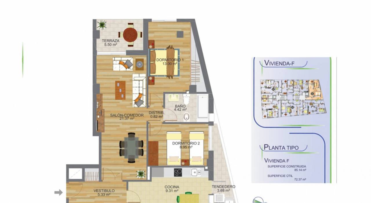 New Build - Apartment/Flat - Águilas - Centro