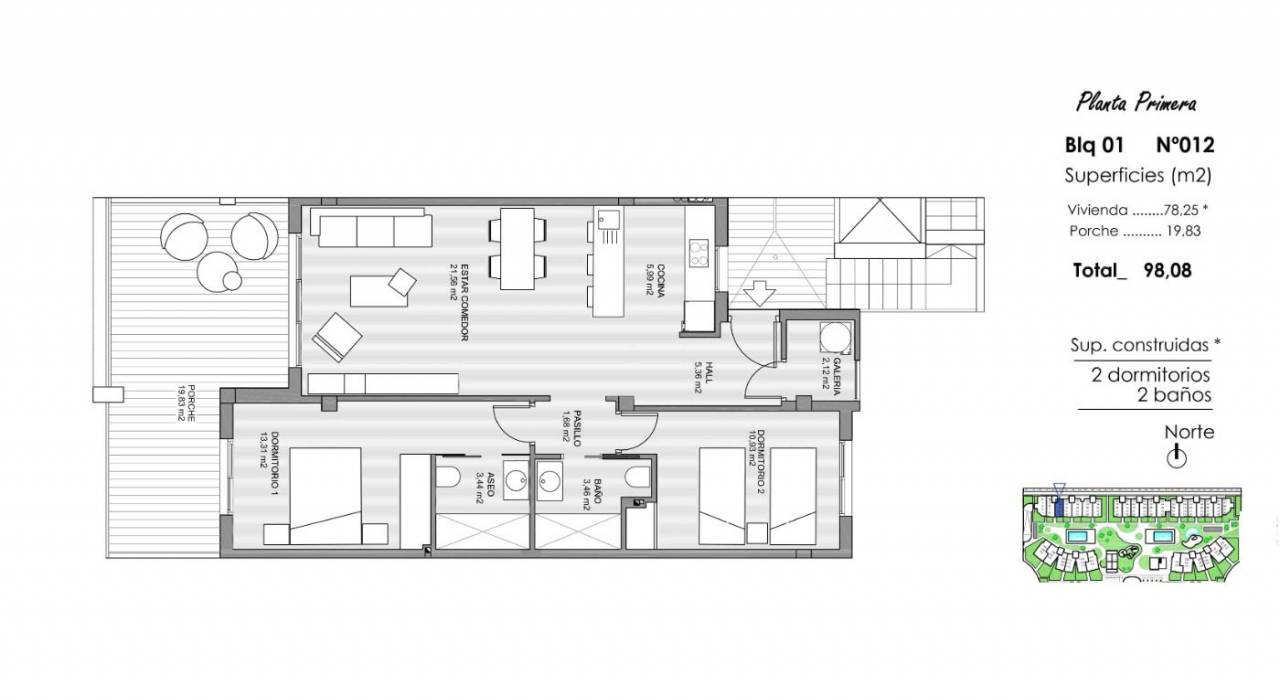 New Build - Apartment/Flat - Guardamar del Segura - El Raso