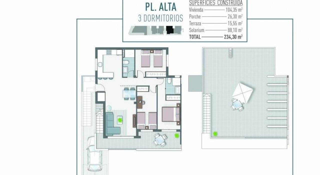 New Build - Apartment/Flat - Pilar de la Horadada