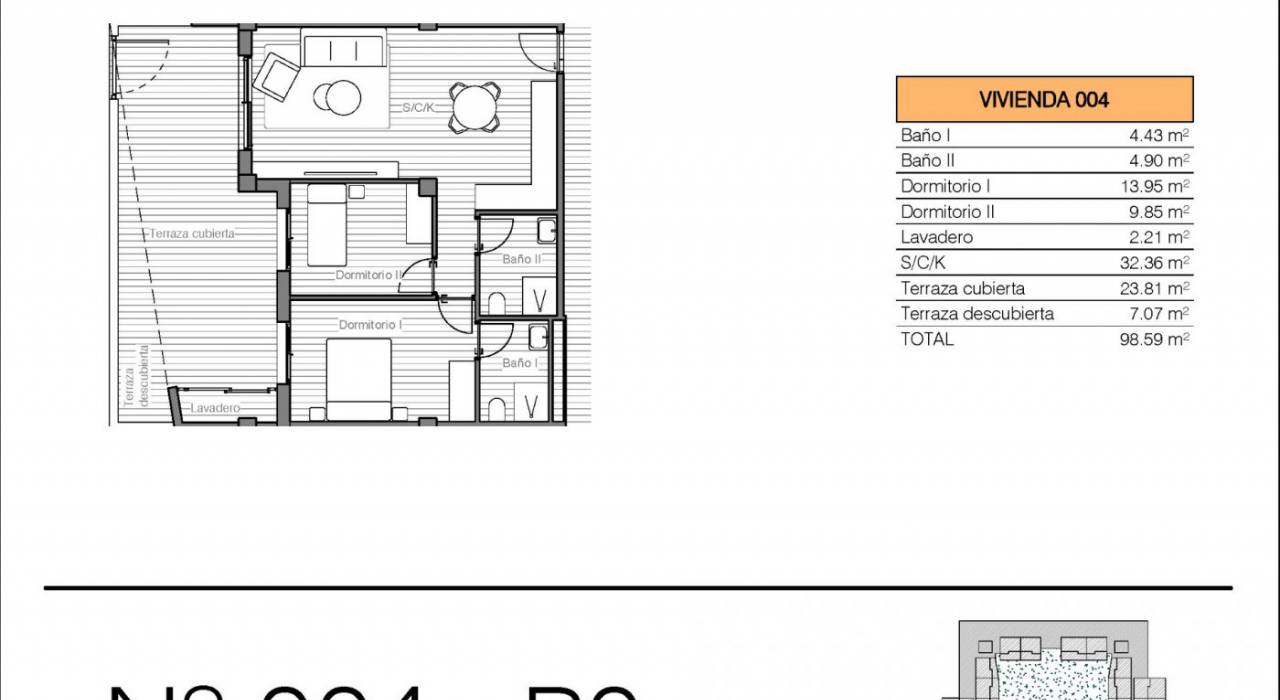 New Build - Apartment/Flat - San Miguel de Salinas