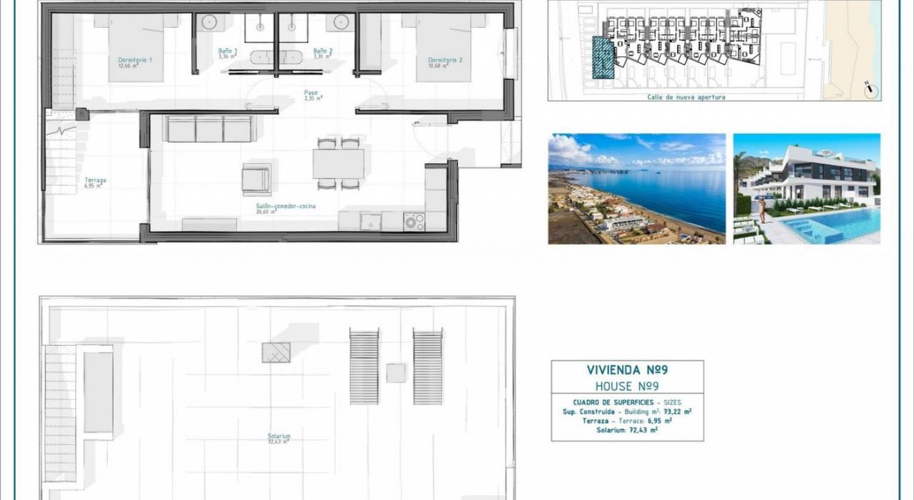 New Build - Bungalow - San Juan de los Terreros - Pozo del esparto