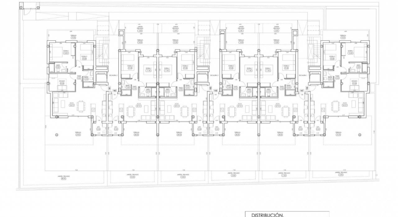 New Build - Stadthaus - Algorfa - La finca golf