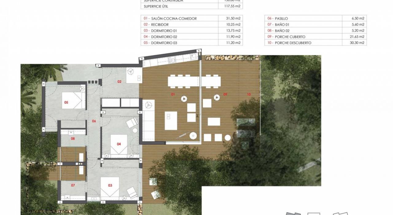 New Build - Stadthaus - Monforte del Cid - Font de Llop