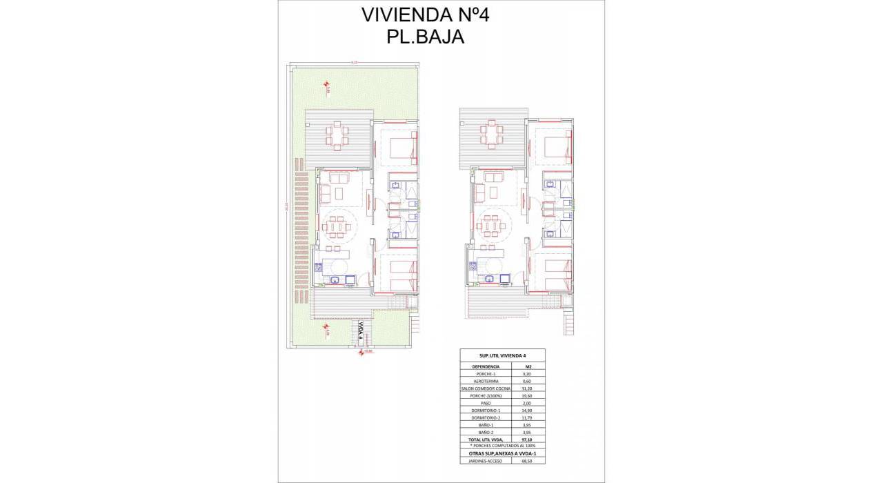 New Build - Stadthaus - Orihuela - Vistabella Golf