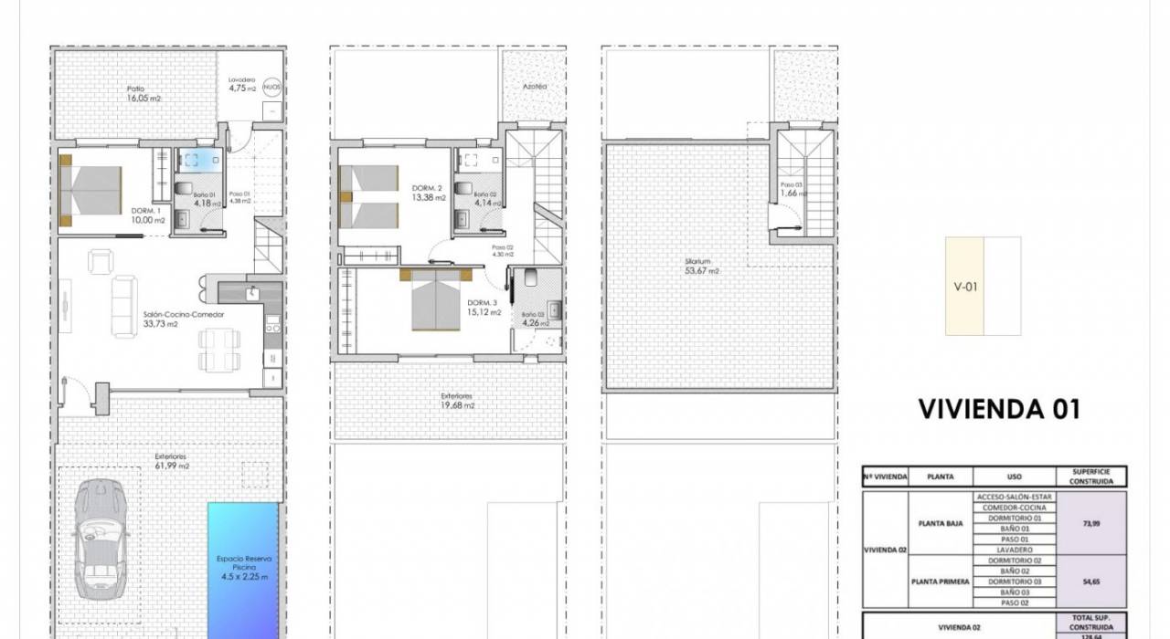 New Build - Stadthaus - Pilar de la Horadada - La Torre de la Horadada