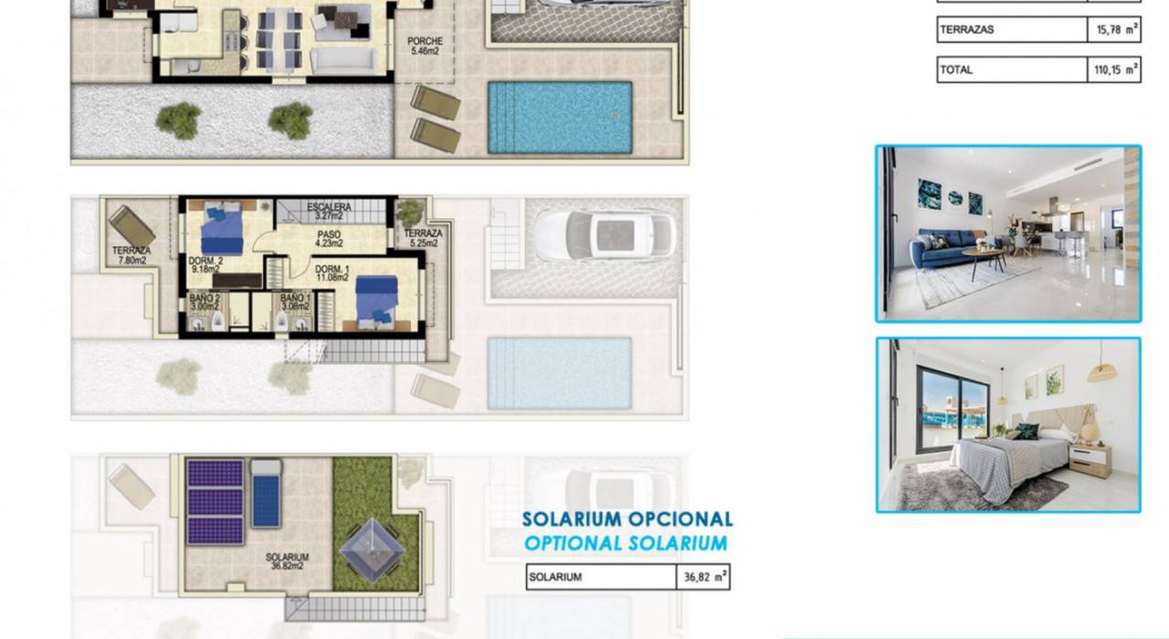 New Build - Stadthaus - Polop - Alberca