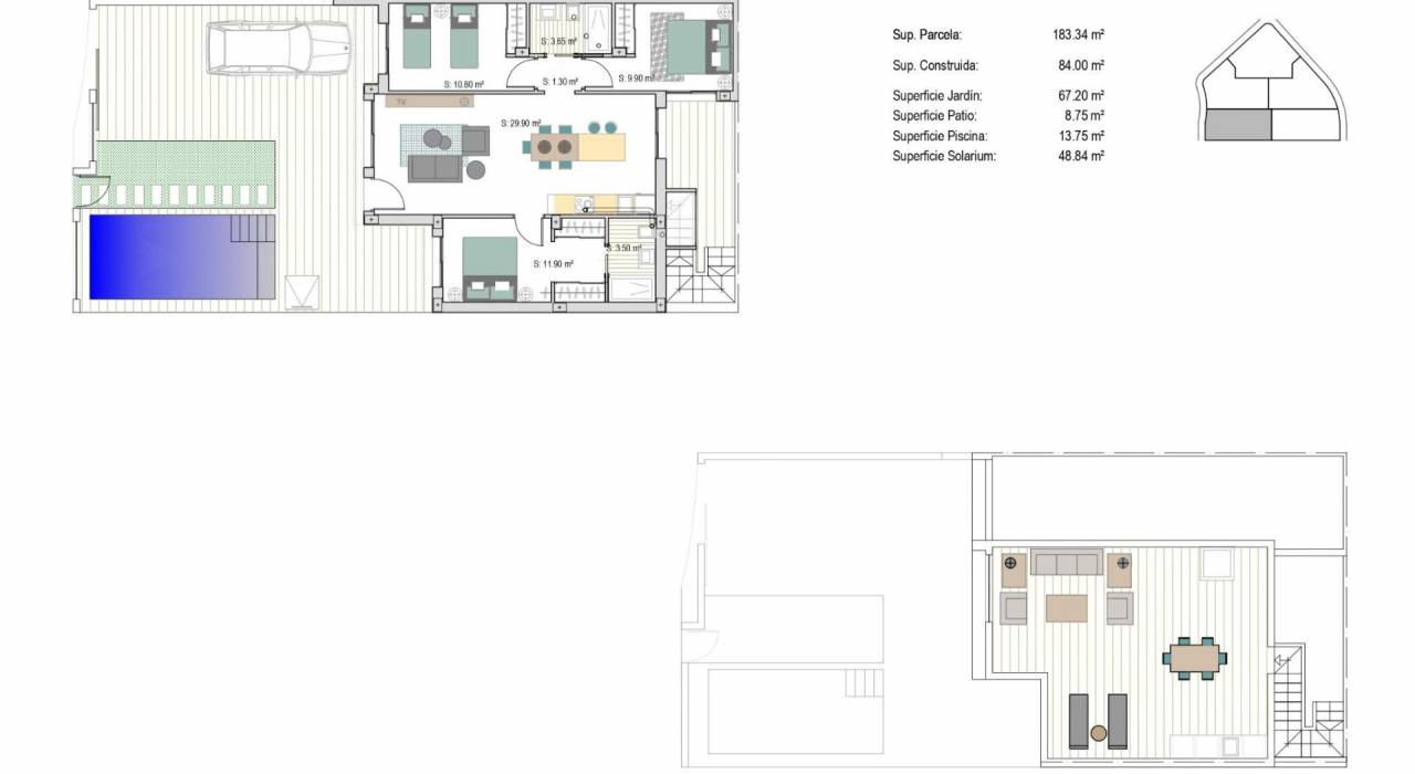 New Build - Stadthaus - San Javier - Roda Golf