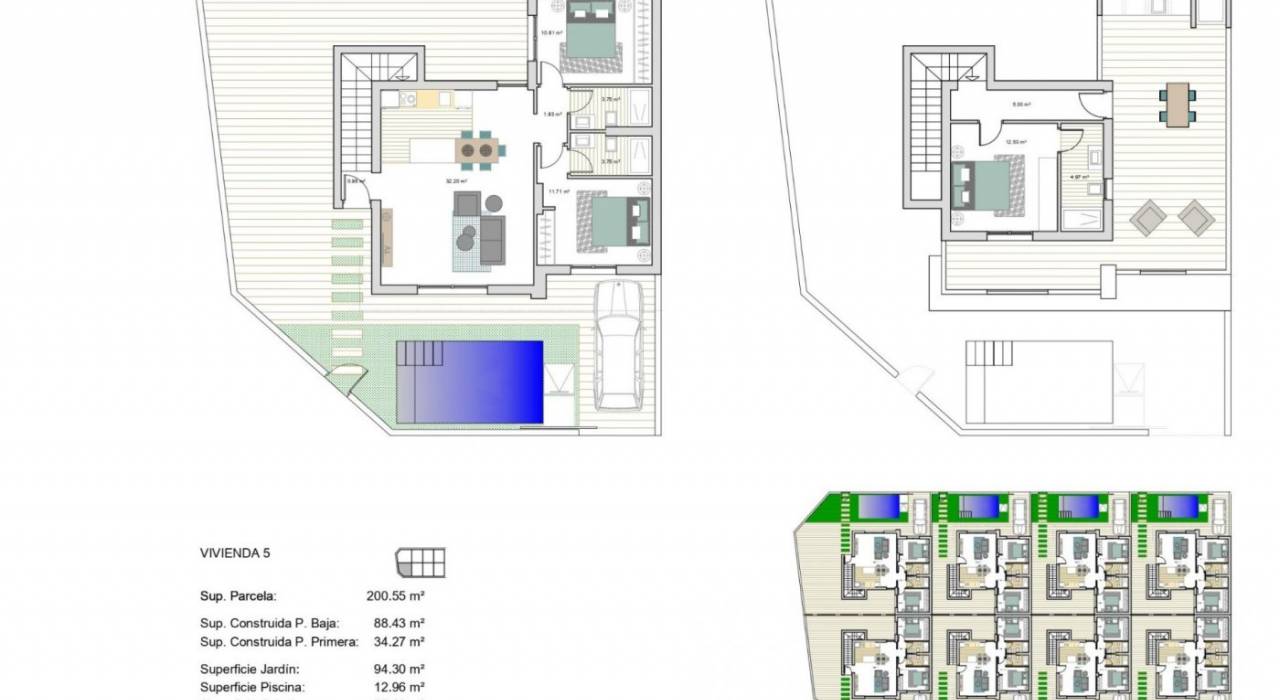 New Build - Stadthaus - Torre Pacheco - Roldán	