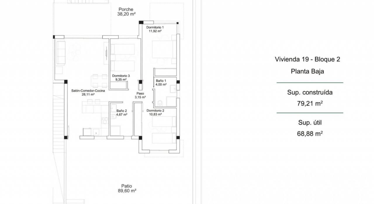 New Build - Townhouse - Orihuela Costa - Pau 26