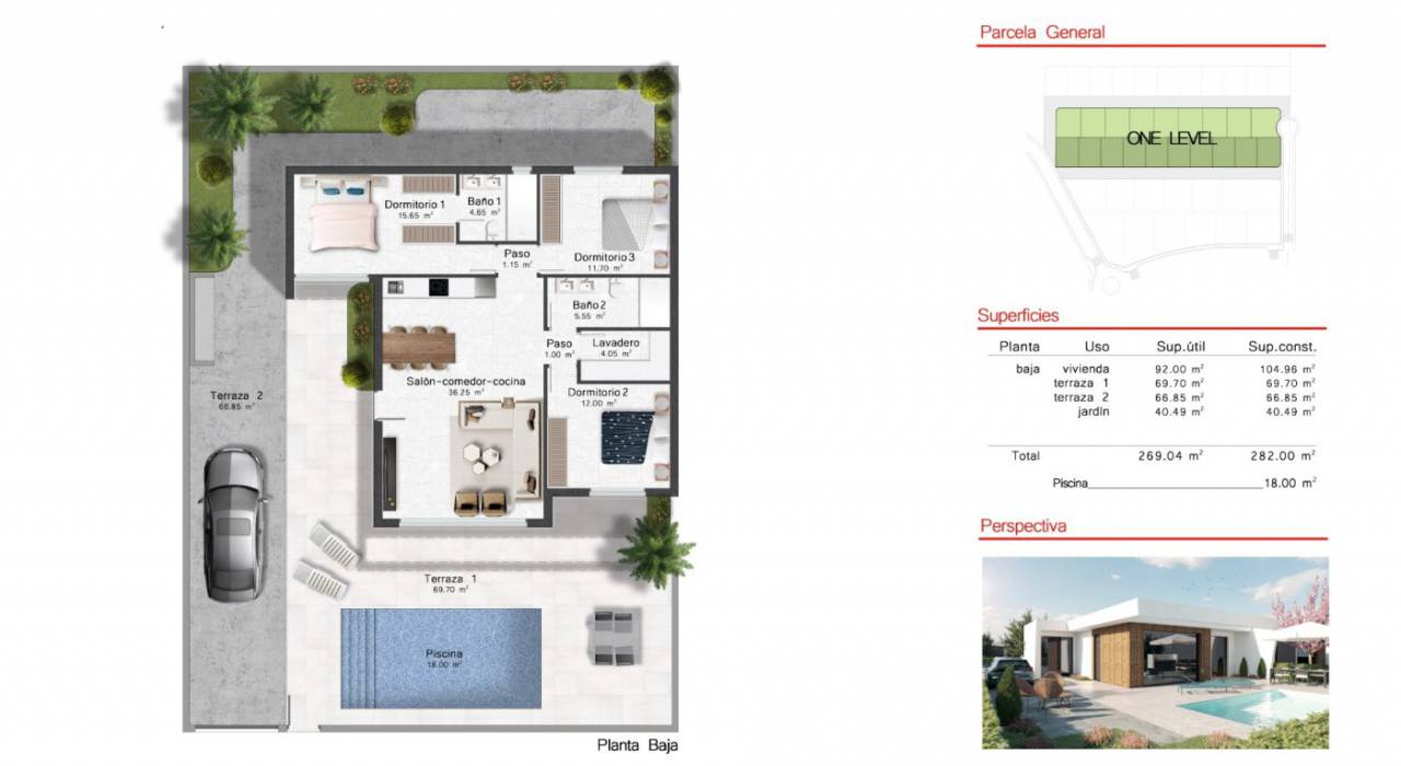 New Build - Villa - Baños y Mendigo - Altaona Golf and Country Village