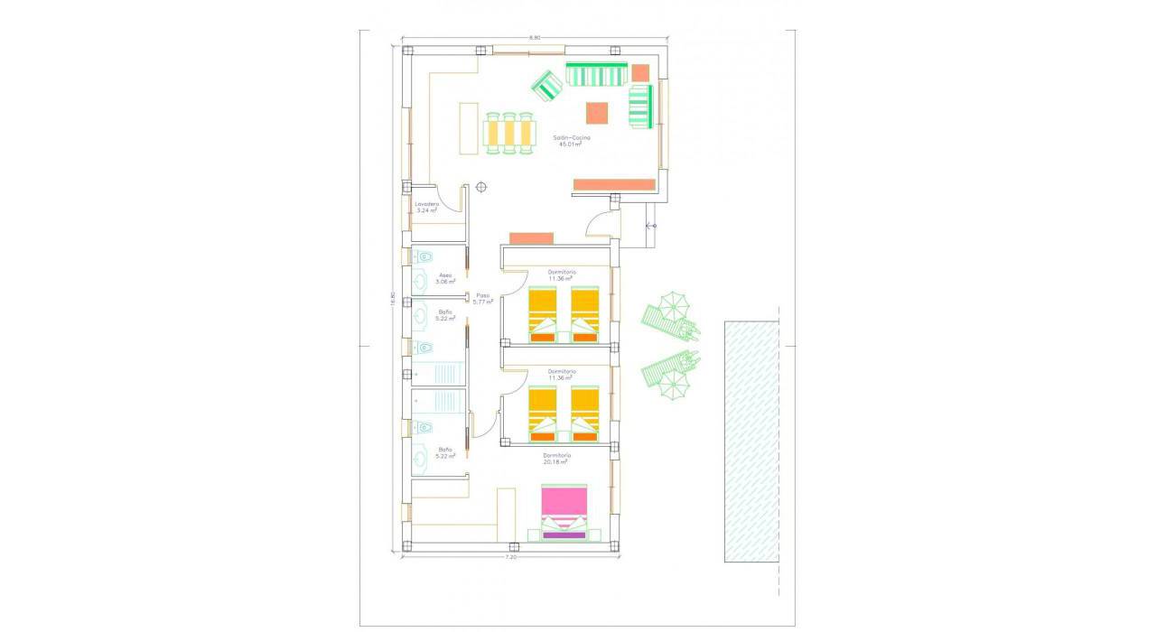 New Build - Villa - Calasparra - Urbanización Coto Riñales 