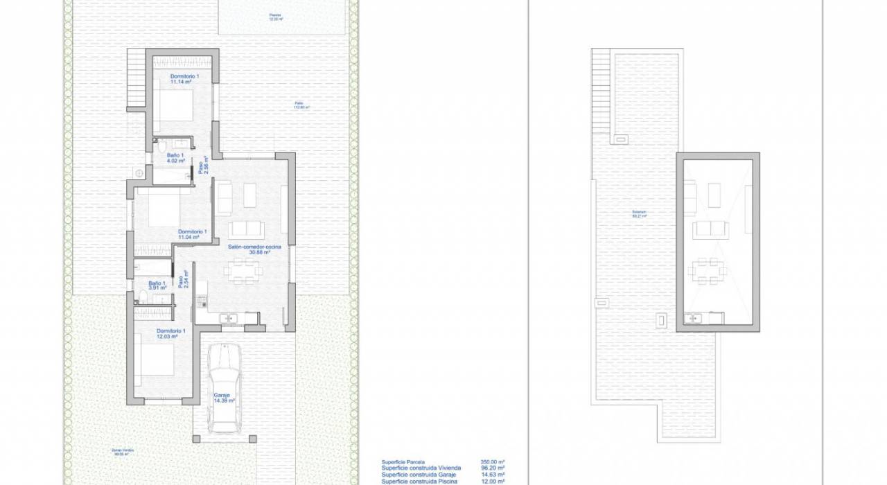 New Build - Villa - Los Alcazares - Serena Golf