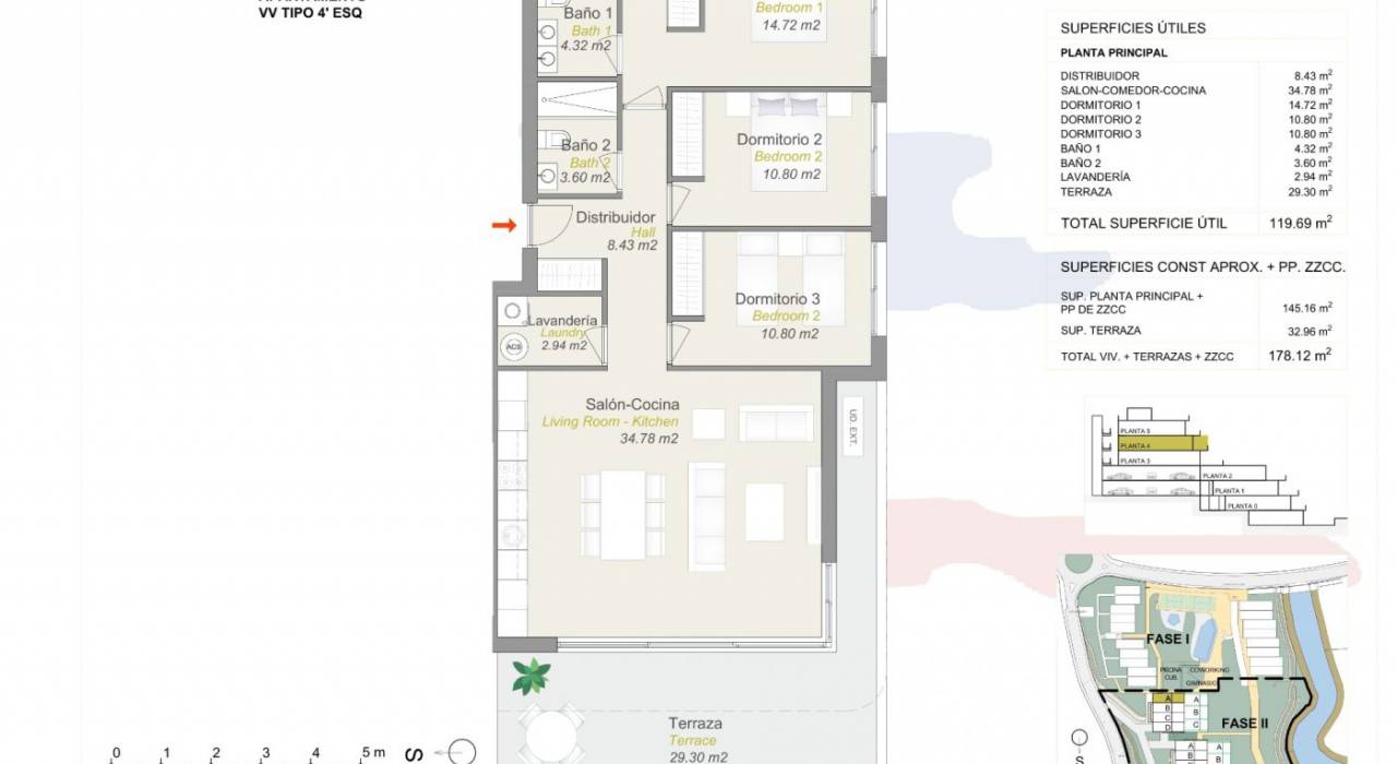 New Build - Wohnung - Finestrat - Camporrosso village