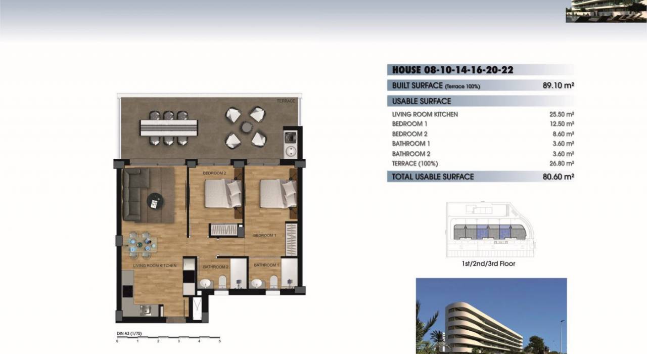 New Build - Wohnung - Los Arenales del Sol