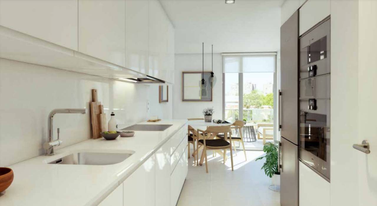 New Build - Wohnung - Valencia - Quatre Carreres/Ciutat Arts i Ciencies