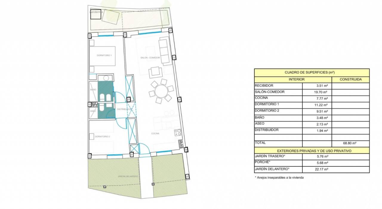 New Build - Wohnung - Vera - Vera playa