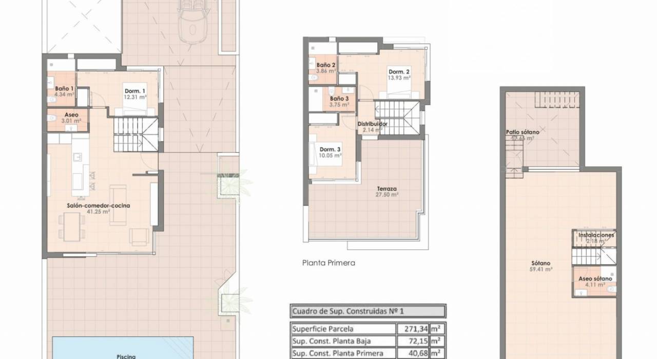 Nueva construcción  - Adosado - Algorfa - La finca golf