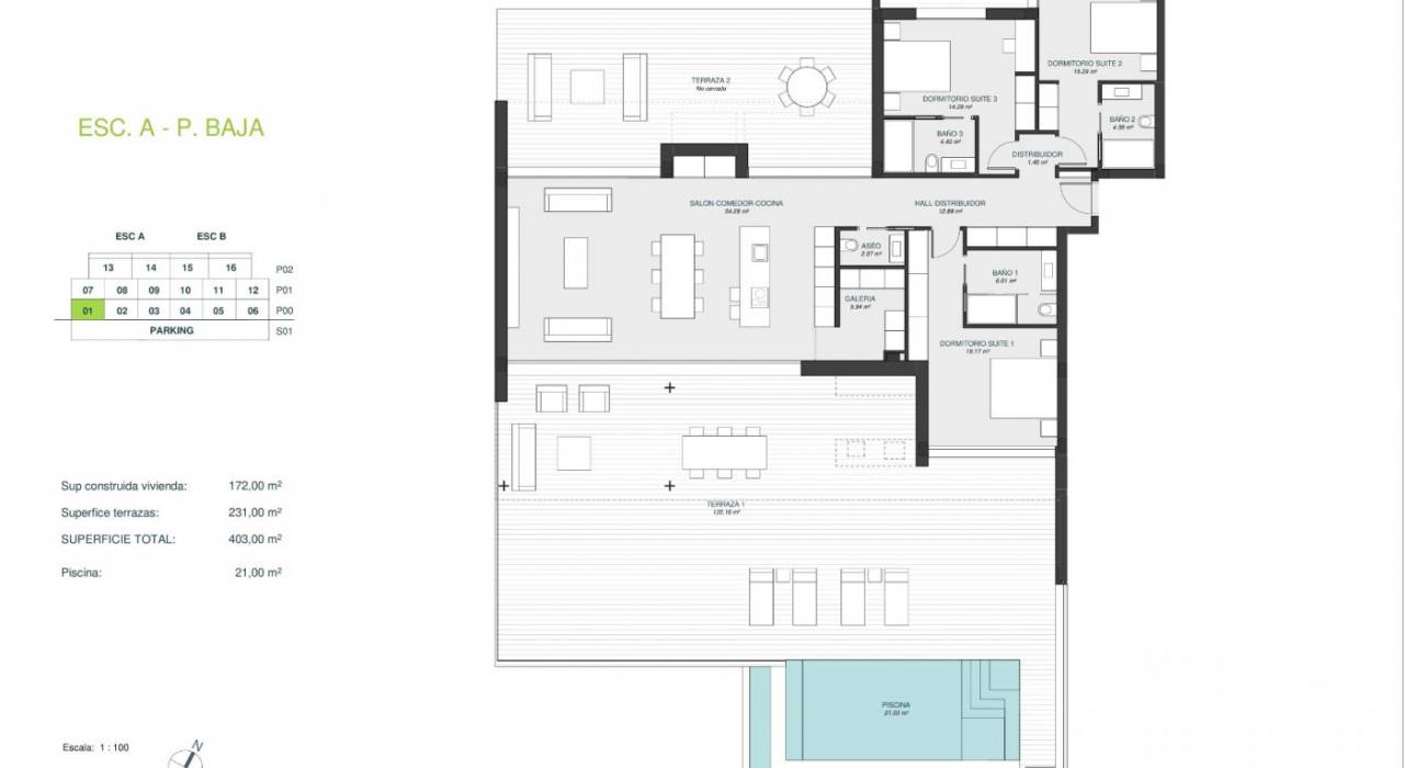 Nueva construcción  - Apartamento/Piso - Orihuela Costa - Las Colinas Golf