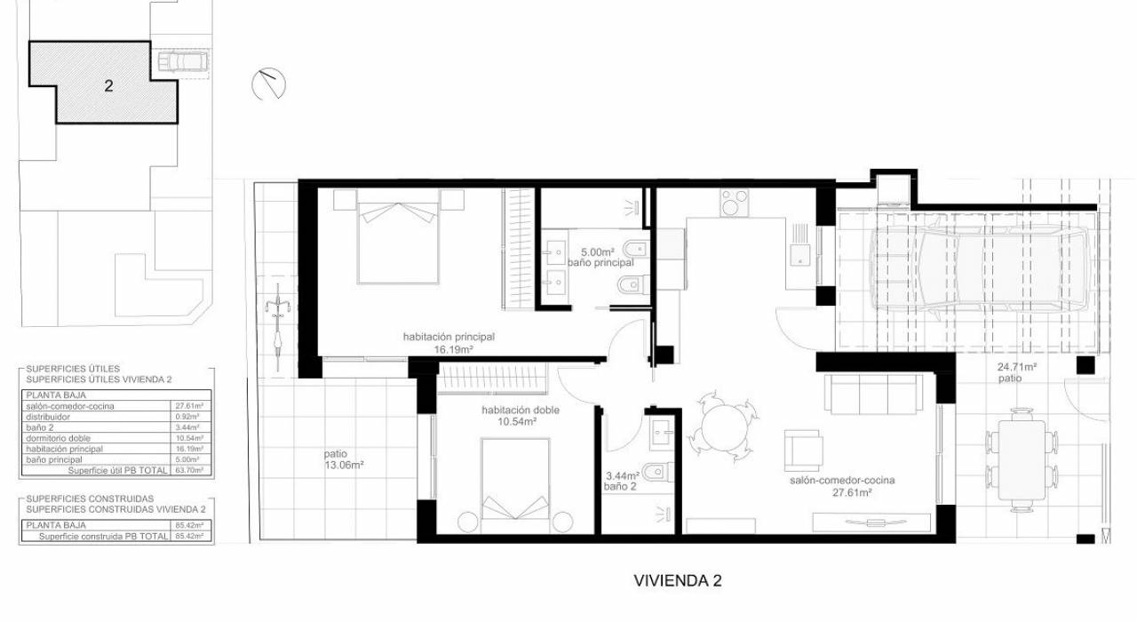 Nueva construcción  - Apartamento/Piso - Pilar de la Horadada