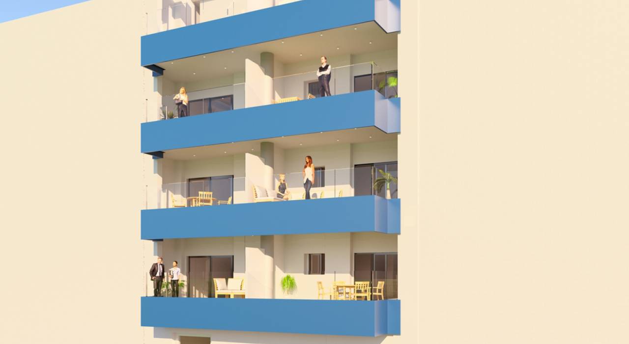 Nueva construcción  - Apartamento / piso - Torrevieja - Playa de los Locos