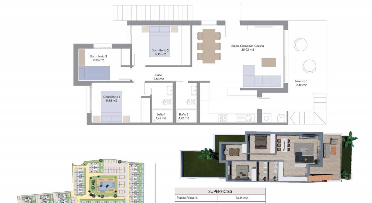 Nueva construcción  - Bungalow - Finestrat - Finestrat hills