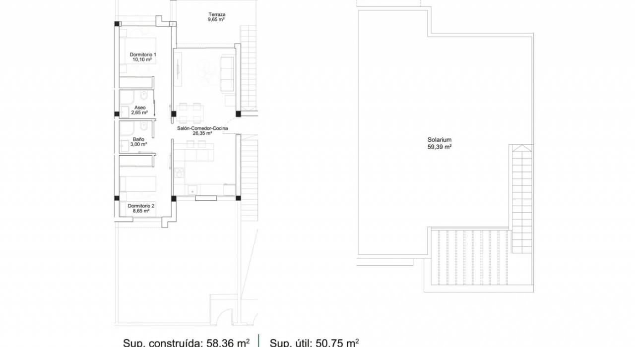 Nueva construcción  - Bungalow - Orihuela Costa - Pau 26