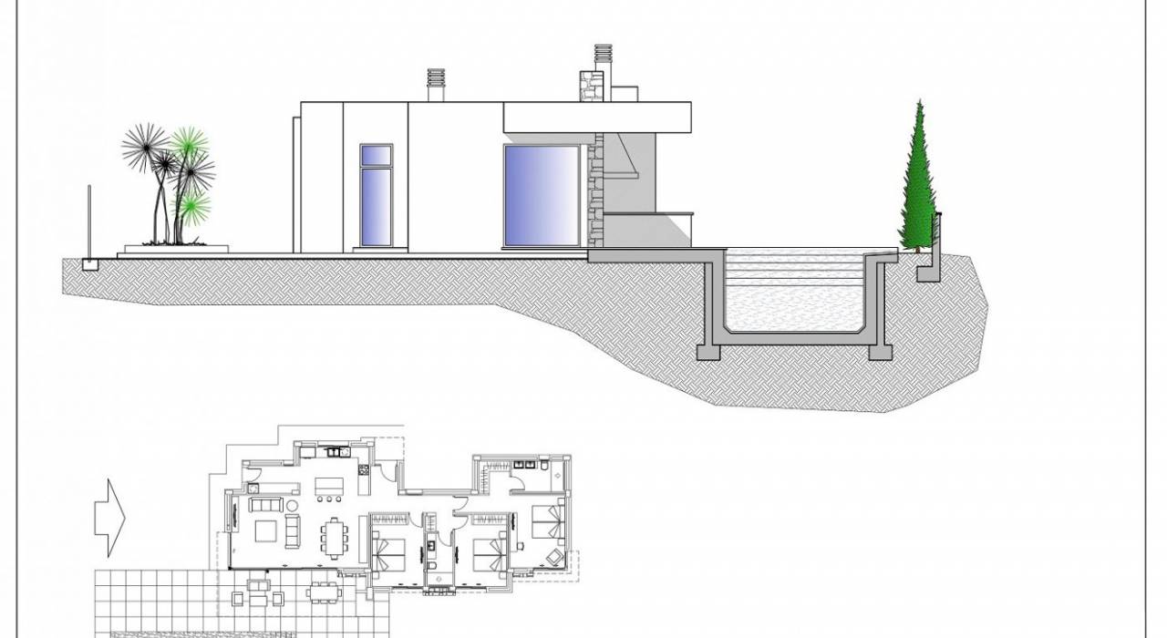 Nueva construcción  - Villa - Calpe - Pla Roig