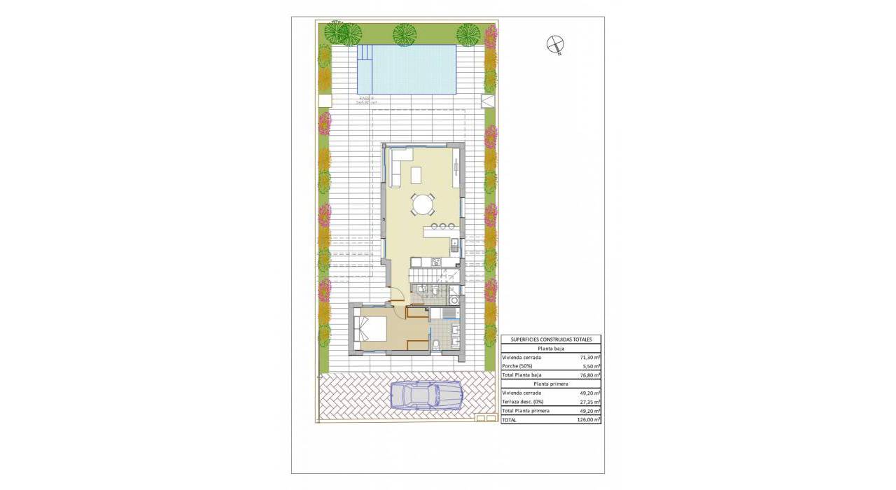 Nueva construcción  - Villa - Pilar de la Horadada - Lo Romero Golf