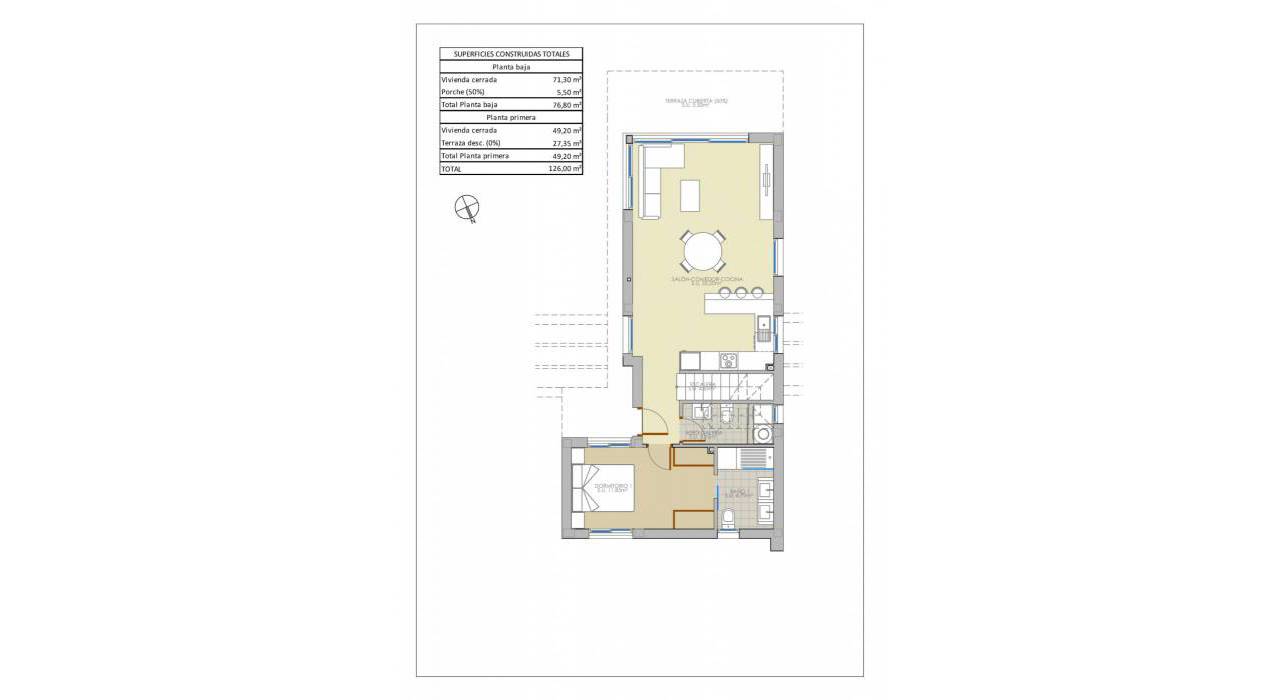 Nueva construcción  - Villa - Pilar de la Horadada - Lo Romero Golf