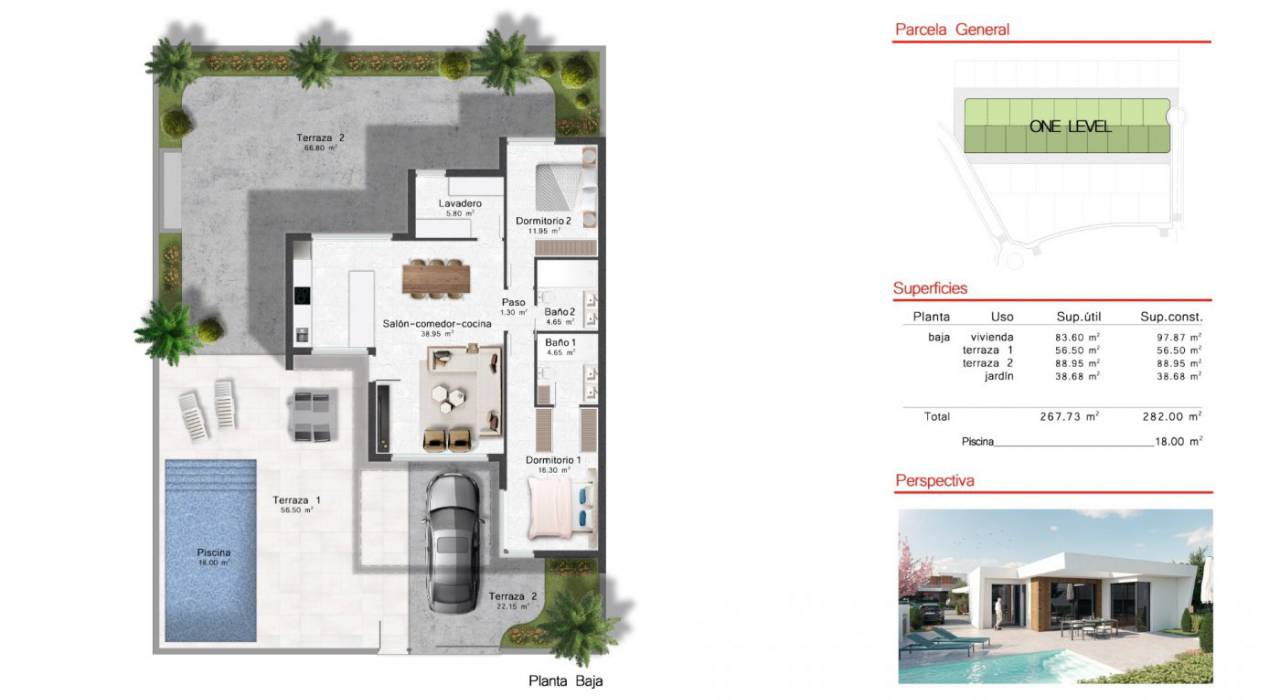 Nybygg - Villa - Baños y Mendigo - Altaona Golf and Country Village