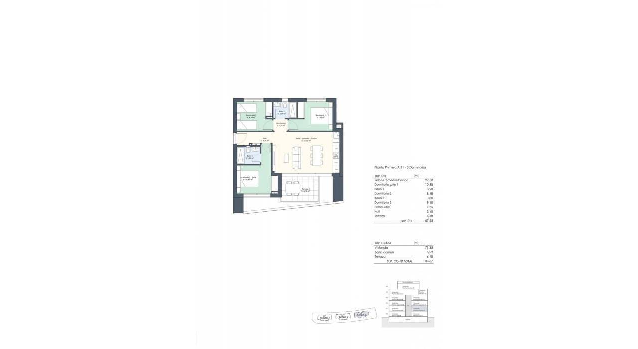 Pierwotny - Apartament - Guardamar del Segura - Los Secanos