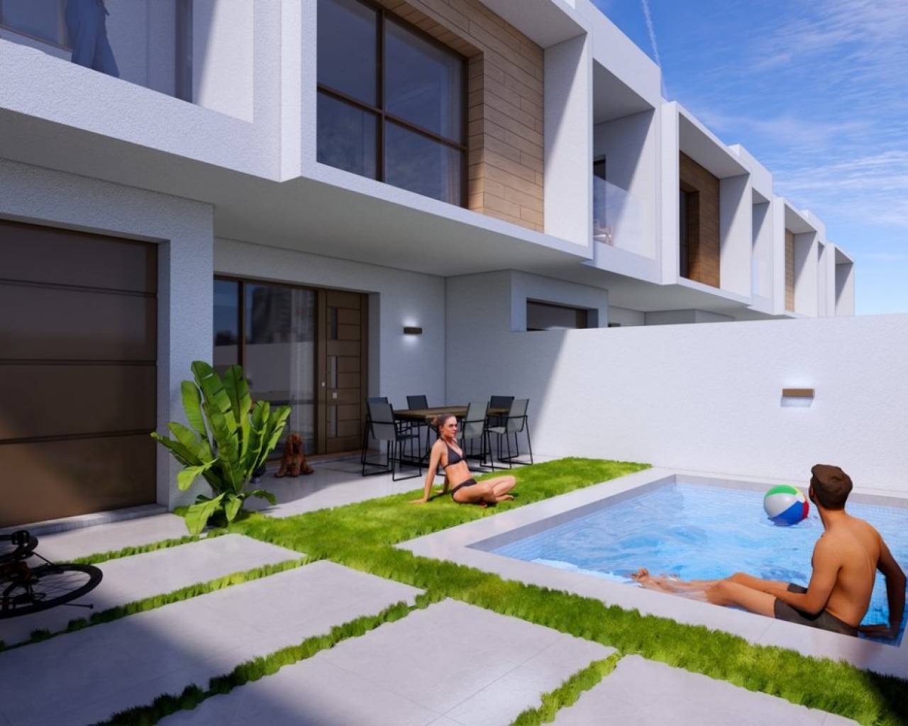 Terraced house - Nouvelle construction - Los Alcázares - Playa la Concha