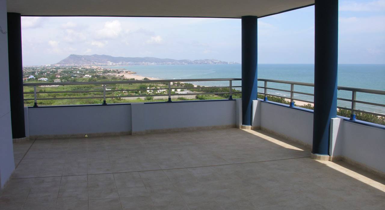 terraza con vistas