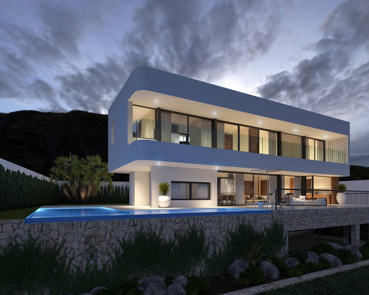 Villa - Nueva construcción  - Finestrat - Sierra Cortina